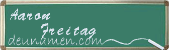 Aaron Freitag Visitenkarte